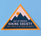 The Out of Breath Society Sticker