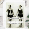 I Smile Because You're My Sister Card