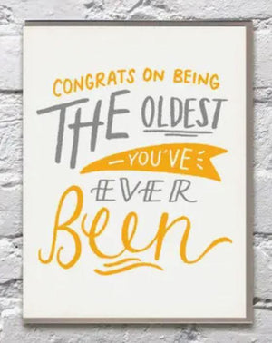 Congrats on being Old Card