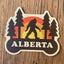 Alberta Sunset Sasquatch Sticker
