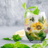 Sunflowers & Bees Stemless Wine Glass