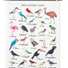 Alphabet Birds Tea Towel