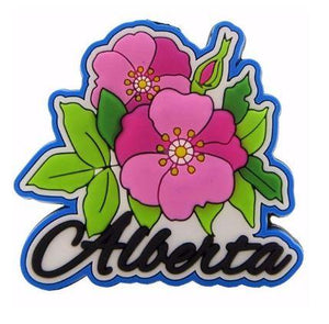 Alberta Provincial Flower Magnet
