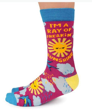 Ray of Sunshine Womens Socks