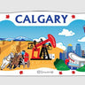 Calgary Wild Rose Magnet