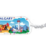 Calgary Keychain