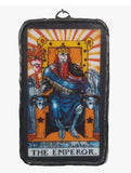 The Emperor Tarot Card Glass Art