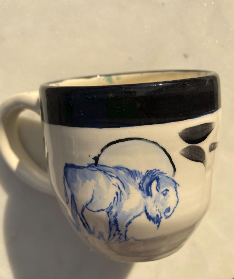 Handmade Bison Mug