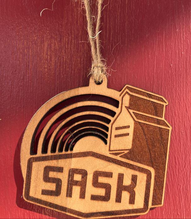 Sask Ornament