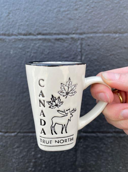 Canada True North Moose Espresso Mug