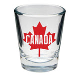 Maple Leaf Canada Shot Glass