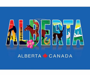 Alberta, Canada Postcard