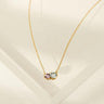 Luma Blue Topaz & Amethyst Necklace