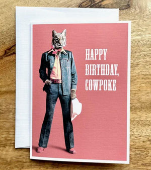 Happy Birthday Cowpoke Card