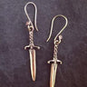 Bronze Dagger Earrings