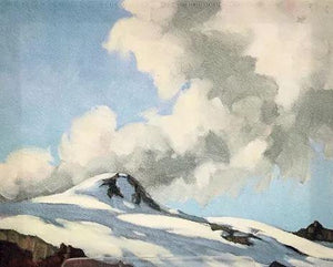 Yoho Peak Print by Catharine Robb Whyte