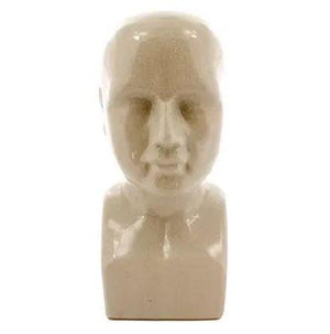 Phrenology Head Ceramic Decor