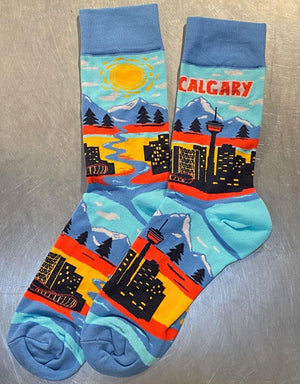 Calgary Large - XL Socks UNISEX