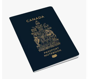 Canadian Passport Notebook