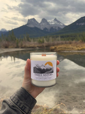 Three Sisters Wood Sage & Sea Salt Candle