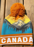 Canada Mountain Sunset Hat
