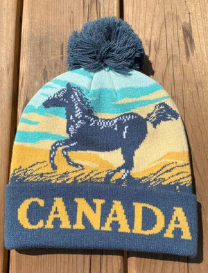 Canada Horse Toque Hat
