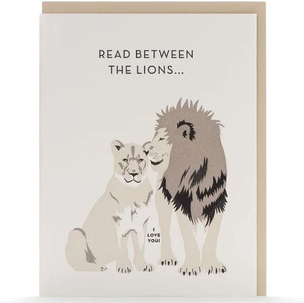 Read Between The Lions Card