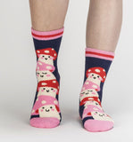 Magic Mushrooms Slipper Socks