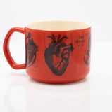 Anatomical Heart Ceramic Mug