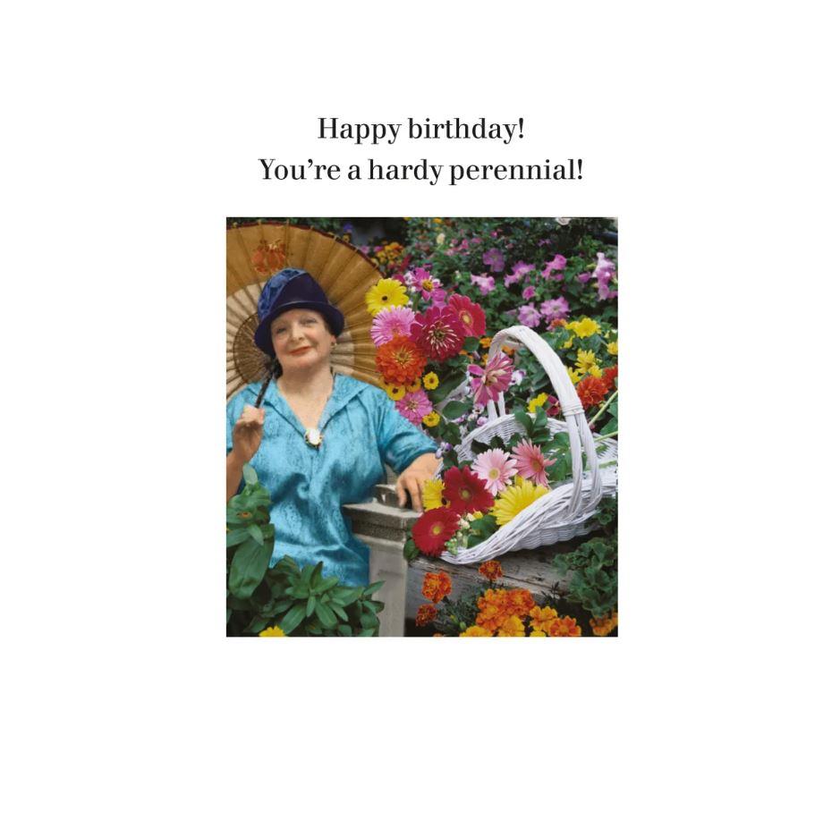 Hardy Prennial Birthday Card