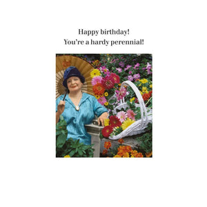 Hardy Prennial Birthday Card