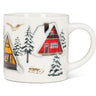 Winter Cabin Scene Mug