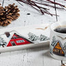 Winter Cabins Platter