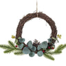 Small Twig Wreath with Pinecone