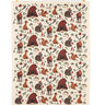 Winter Animals Tea Towel
