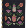 Amulet Ring Bound Embroidered Notebook