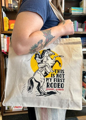 Not My First Rodeo Tote Bags