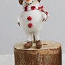 Mouse in Snowman Costume Ornament