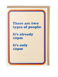 Two Types of People Greeting Card