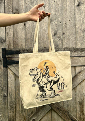 Let's Ride Tote Bag