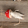 Mushroom Mouse Tree Ornament