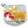 Deer Mushroom Purse