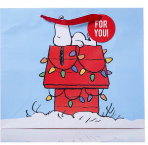 Snoopy Holiday Gift Bag