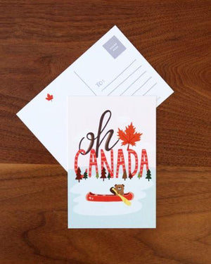 Oh Canada Postcard