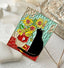 Arles Cat & Sunflowers Pin