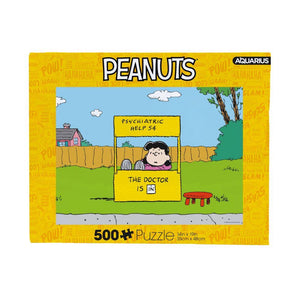 Peanuts Lucy Doctor is In 500 Piece Jigsaw Puzzle