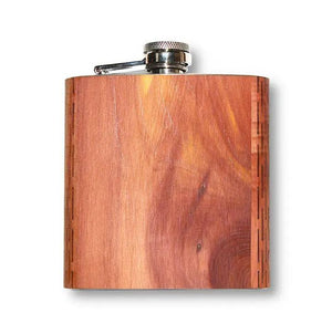 Aromatic Cedar Wood Flask