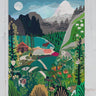 Canadian Rockies Print - 12x16"