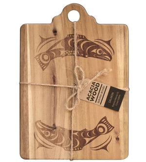 Salmon Acacia Wood Serving Board