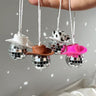 Cowboy Disco Ball Ornament